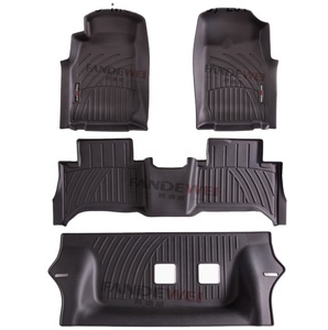 Tapetes de Piso para Auto 3D Ecológicos y Resistentes a Desgarros para Chevrolet <span class=keywords><strong>Trailblazer</strong></span> <span class=keywords><strong>7</strong></span> <span class=keywords><strong>Asientos</strong></span> 2017-2020 - Product Image 1