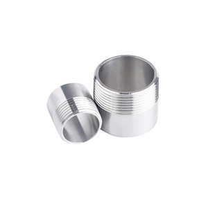 Raccord de tuyauterie en acier inoxydable à filetage mâle simple extrémité, 1 pouce, 1,5 pouce, 4/8 pouces, 6/8 pouces, DN25, type soudé - Product Image 3
