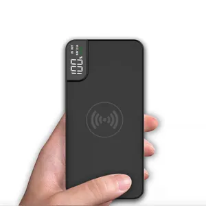 Best Seller Portable Charger Wireless Power bank Power Supply 10000mAh with Phone Holder