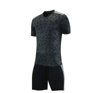 Conjunto de Camisa de Futebol de Secagem Rápida de Manga Curta para Homens Versão de Torcedor Uniforme de Treinamento de Desempenho Pode Ser Impresso com Texto - Product Image 4