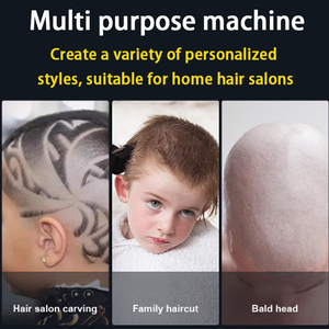 Tagliacapelli Elettrico Professionale Ricaricabile USB Senza Fili per Uomo, <span class=keywords><strong>Regolabarba</strong></span> con Impostazioni di Lunghezza Precise per Auto - Product Image 4