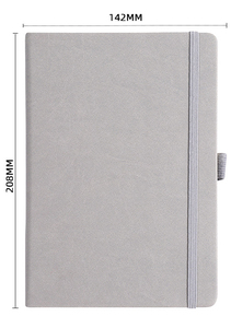 Libreta Planificadora Personalizada con Logotipo, Tapa Dura de Cuero Ecológico Natural, Formato A5, Venta al Por Mayor - Product Image 4