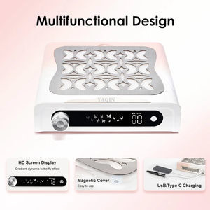 Papillon série haute vitesse Super silencieux Portable métal ongles dépoussiéreur aspirateur 4000 tr/min Style sans brosse anti-poussière Machine - Product Image 3