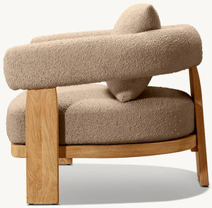 Sofa d'extérieur haut de gamme ensembles de jardin mobilier d'extérieur en teck <span class=keywords><strong>canapé</strong></span> de jardin d'hôtel moderne villa meubles de terrasse à l'extérieur du salon - Product Image 6
