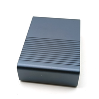 Boîtier en alliage d'aluminium extrudé pour la conception de circuits imprimés, indice de protection IP54, boîtier électronique extérieur avec personnalisation