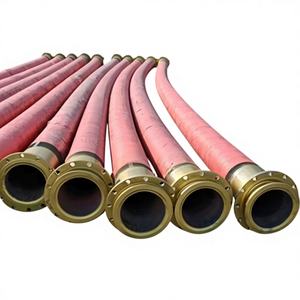 Tuyaux en caoutchouc flexibles haute température pour le dragage de l'eau et du sable, l'<span class=keywords><strong>aspiration</strong></span> de pompes à eau et le transport de béton, divers diamètres - Product Image 4