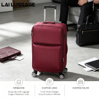 Valise à roulettes renforcée en Oxford pour l'extérieur, grandes roues tout-terrain, résistante à l'usure et aux chocs