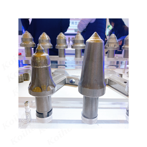 Broca de minería C31HD C30 Cubo de roca y cubo de arena y barrena de roca dientes de bala de carburo de tungsteno con soporte - Product Image 3