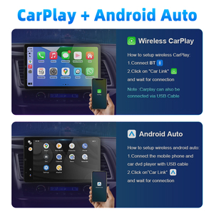 Đầu CD xe hơi 13 inch, hỗ trợ CarPlay, đa phương tiện, 1DIN, 2+32GB, dẫn đường & GPS, màn hình cảm ứng <span class=keywords><strong>Android</strong></span> TS7 - Product Image 5