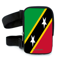 Sac de cuisse avec harnais pour femme, motif drapeau de Porto Rico, pochette de jambe pour activités de plein air, randonnée, carnaval, voyage, avec sangles réglables