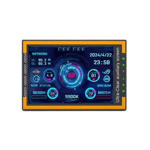 IPS xem đầy đủ USB-C trường hợp phụ Màn hình máy tính giám sát trạng thái miễn phí aida 3.5inch Màn hình phụ máy tính - Product Image 1