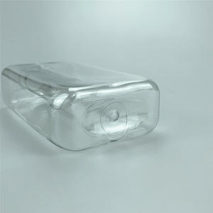 50mlフラットスクエアペット/PPプラスチックスプレーボトルポンプ100ml透明フラットスクエア香水瓶300mlフラットスクエアスプレーボトル - Product Image 4