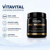 Poudre de créatine BCAA, complément nutritionnel sportif, soutien musculaire, boisson énergétique pré-entraînement