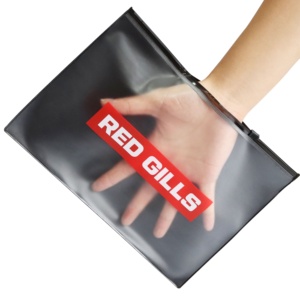 Thân thiện với môi <span class=keywords><strong>PVC</strong></span> <span class=keywords><strong>Frosted</strong></span> nhựa dây kéo túi với logo in ấn cho bikini đồ bơi beachwear đồ lót bao bì <span class=keywords><strong>Pouch</strong></span> - Product Image 6