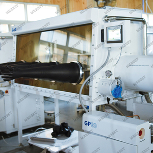 Phòng thí nghiệm thiết bị chân không Hộp Găng Tay phòng thí nghiệm thép không gỉ chân không hoạt động Hộp Găng Tay với hệ thống lọc khí - Product Image 2