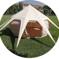 Tente de camping en toile pour observation des étoiles, fabriquée en usine, 4m, 5m, 6m, 7m