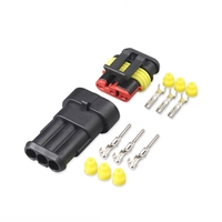 Connecteur Électrique Étanche 6 Broches pour Automobile, Super Scellé, Prise Femelle, Xénon HID, Personnalisé PC 12V 2A