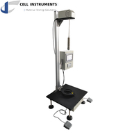 Best Cell Instruments Falling Dart Drop Weight Impact Tester Pneumatic Specimen Clamp AC 110-220V 1 Year Warranty 0.1g Accuracy