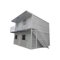 Commodité directe d'usine 2 chambres à coucher 20 '40 'préfabriqué modulaire pliable conteneur maison avec toilette salle de bain cuisine