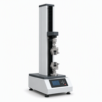 Máquina Universal de Ensayo de Tracción de Columna Única 5000N, Probador de Resistencia de Materiales para Plástico, Caucho, Textil, Película, Control por PC