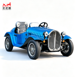 Vendita Diretta dalla Fabbrica: Auto Elettrica Classica a 2 Posti e 4 Ruote, Stile Vintage Retrò, Golf Cart Personalizzabile nel Colore, Auto Elettrica Vintage - Product Image 4