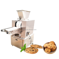 Machine automatique rotative pour le moulage de biscuits, machine à fabriquer des biscuits mous, petite presse à biscuits automatique en acier inoxydable