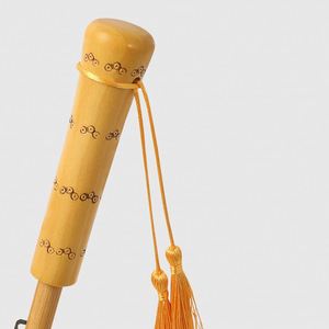 Parapluies manuels personnalisés avec logo, fabriqués en Chine, grande taille 24K, manche droit en bois, imperméables, cadeaux d'affaires pour l'extérieur - Product Image 3