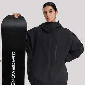<span class=keywords><strong>Veste</strong></span> de snowboard en nylon unisexe grande taille, coupe-vent, respirante et imperméable, avec capuche, capacité en tissu de 20000mm, fermeture à glissière anti-UV - Product Image 3