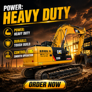 รถขุดมือสอง Cat320d ขนาด 20 ตัน รุ่นปี 2022 เครื่องจักรก่อสร้าง บุ้งกี๋ขนาด 1.15 เมตร เครื่องยนต์ 121 กิโลวัตต์ ระบบ ACERT มอเตอร์ เกียร์ ปั๊ม - Product Image 2