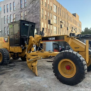 รถเกรดเดอร์มือสอง CAT 140H รุ่นปี 2020 แบบมีล้อ พร้อมห้องโดยสารปิด เครื่องยนต์ Caterpillar ระบบ PLC และเกียร์บ็อกซ์ สีเหลือง อุปกรณ์ก่อสร้าง - Product Image 6