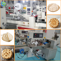 Stikstofvullende vershoudende horizontale flowpack verpakkingsmachine voor brood, cake, bakkerijproducten
