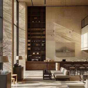 Modern Elegant Display <b>Cabinet</b> Wood Panel Hotel Furniture <b>for</b> Living Room Item Showcase - Product Image 3