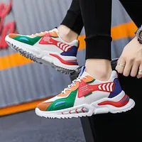 Chaussures de sport décontractées à semelle épaisse, respirantes, légères et confortables pour homme, taille 39-44