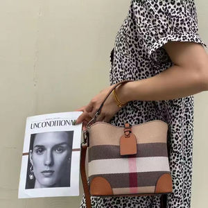 Bolso de Hombro a Cuadros Más Vendido, Bolso Cruzado para Mujer, para Compras Diarias Verano - Product Image 1