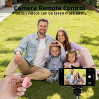 Cincin Remote Control BT5.3 Multi-Fungsi untuk Pengontrol Kamera Selfie, Penggulung TikTok, Pembalik Halaman E-book, dan Pengontrol Musik
