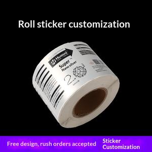 สติกเกอร์กันน้ำ กันน้ำมัน วัสดุพีวีซี แบบม้วน สำหรับฉลากผลิตภัณฑ์เคมีภัณฑ์ประจำวัน น้ำยาทำความสะอาด เจลอาบน้ำ พิมพ์สี่สี รูปทรงไม่สม่ำเสมอ - Product Image 2