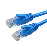 Prix de gros 0.15M 0.5M 1M CAT6 UTP 4 paires 8P8C RJ45 réseau cordon de raccordement câble Ethernet
