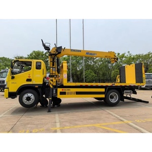 Camion de remorquage Foton Diesel neuf avec grue de 5T, empattement de 4700 mm, essieu arrière de 8 <span class=keywords><strong>tonnes</strong></span>, transmission 4x2, boîte manuelle à 6 vitesses - Product Image 3