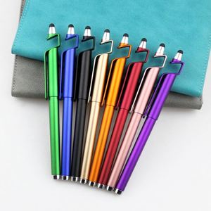 Bolígrafo Stylus Promocional Económico de Plástico con Tinta Negra de 0.5 mm, Colores Surtidos y Logotipo Personalizado - Product Image 3