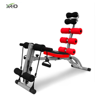 Banc de musculation pliable réglable pour abdominaux et haltères, équipement de fitness