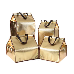 Venta al por mayor ecológico aislado reutilizable entrega de comestibles bolsa de refrigeración de almuerzo aislado bolsas de refrigeración de hielo con compartimento - Product Image 5