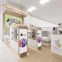 Vitrine de magasin de réparation de téléphones portables sur mesure pour téléphone portable