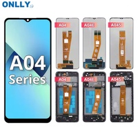 Écran mobile pour Galaxy LCD A04 A04S A04E A05 A05S A06 A12 A14 Écran LCD d'origine pour Samsung série A Écran LCD 100% OLED