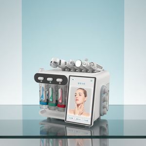 Appareil de soin du visage 8 en 1 : Hydrodermabrasion au diamant, Hydra Aqua Peel, Hydra Dermabrasion, Jet d'oxygène - Product Image 1