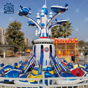 Carnival New Indoor Airplane Carrusel Ride Aviones autocontrolados Fibra de vidrio Indoor Adventure Park para familias Niños Jardín - Product Image 3