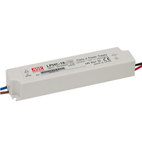 Convertisseur AC-DC Meanwell LPHC-18-700 à haute efficacité, 220V 17W 700mA, 1 canal, sortie simple, pilote LED, garantie 5 ans