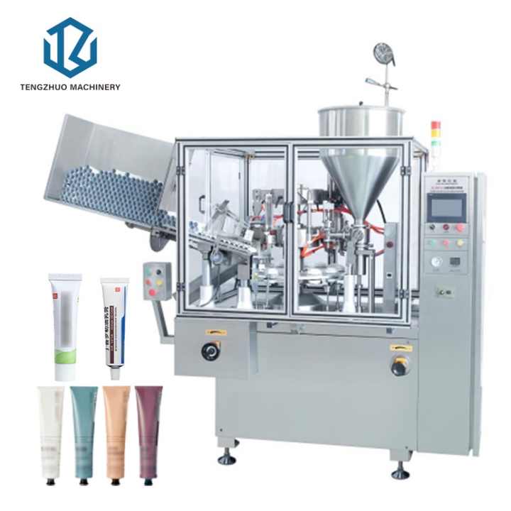 Filling Machines Lotion Dispenser Packing Machine Embossing Soft Tube ...