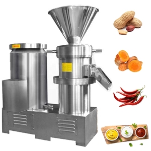 Máy làm bơ đậu phộng bằng thép không gỉ 200-5000 kg/giờ, máy nghiền keo, máy làm bơ hạnh nhân, máy làm tương ớt, máy xay hummus - Product Image 5