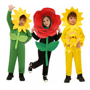 Rose fleur Cosplay enfants enfant fantaisie noël Campus scène Performance Costume <span class=keywords><strong>déguisement</strong></span> tournesol jeu de rôle Fantasia tenues - Product Image 1