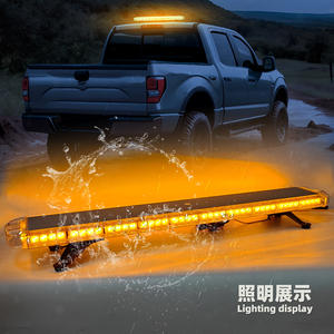 Feux de signalisation stroboscopiques pour voiture et camion, 47 pouces, 88 LED, longue rangée, état neuf, rouge, bleu, blanc, vert, ambre - Product Image 2